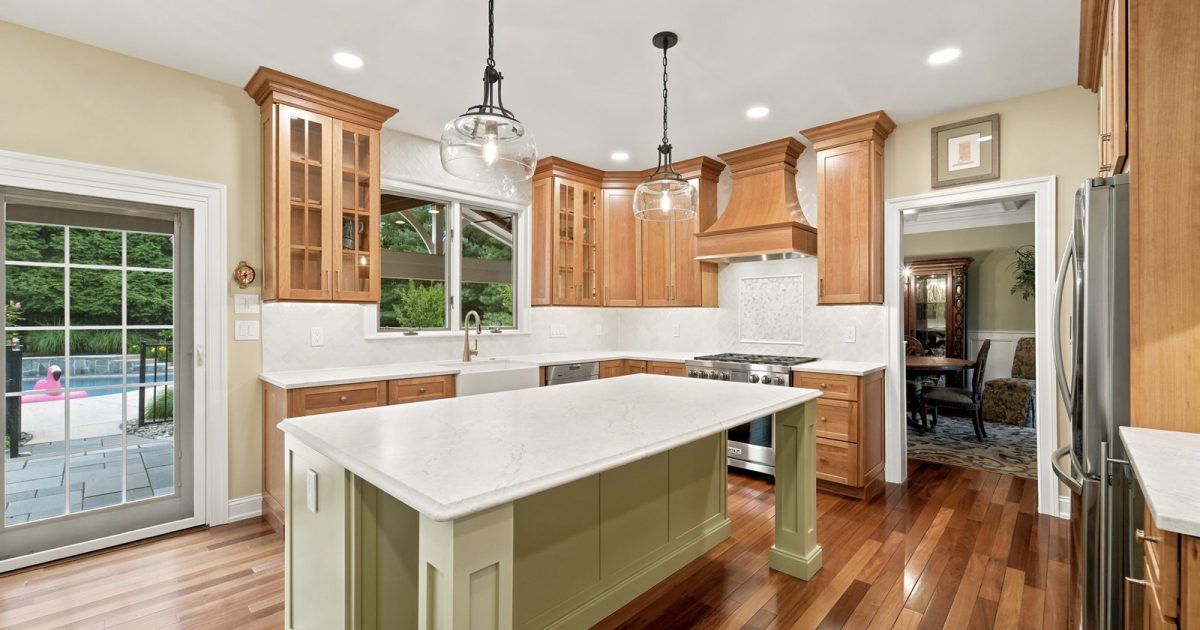 Phoenixville kitchen remodel by Majestic Home Renovations.